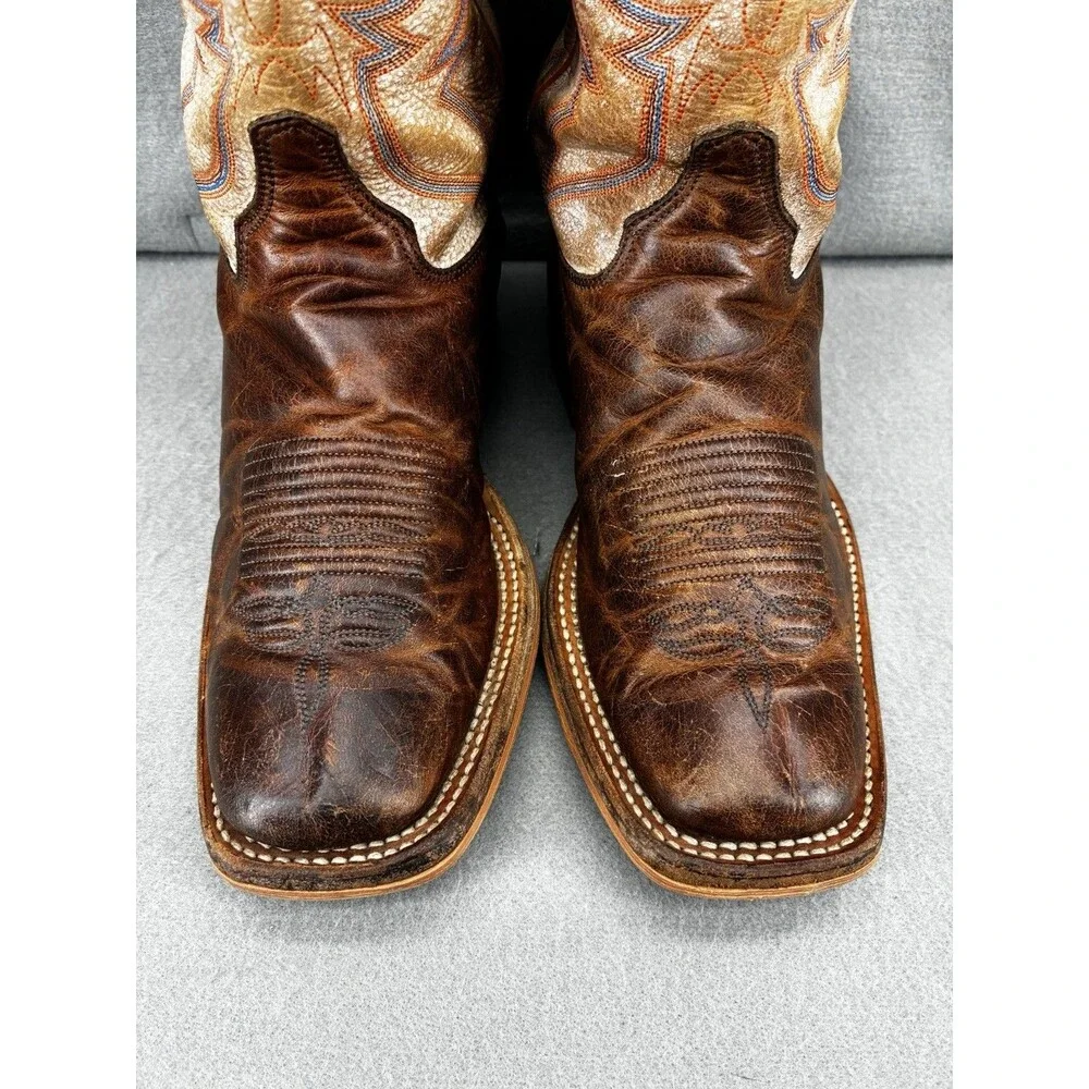 Justin Bent Rail BR760 Cowboy Riding Boots Men's Size 6 EE - Made in The USA